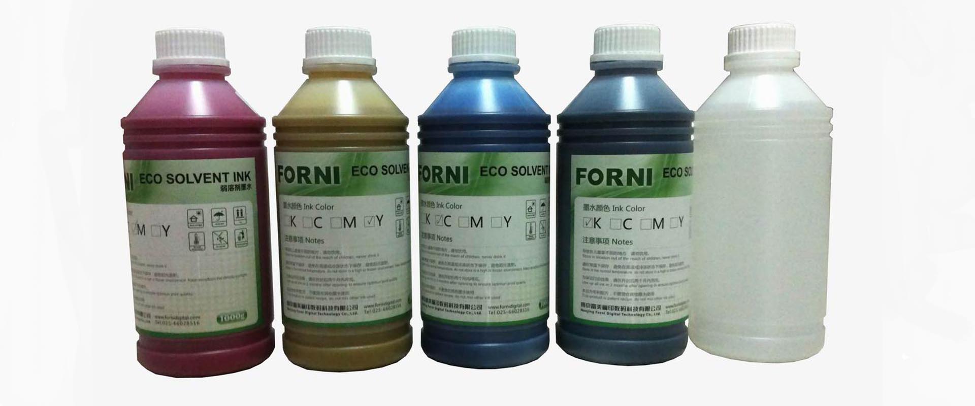 Epson Eco-solvent ink 1000ML CMYK+Flush
